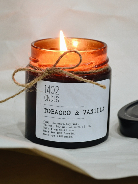 Свеча «Табак и Ваниль», 1402cndls