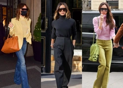 10 главных стайлтриков Виктории Бекхэм: от консервативной миди до смелой игры с цветом