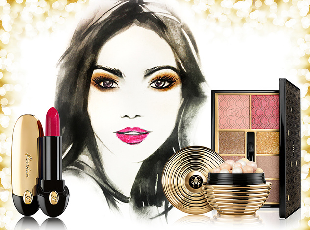 Golden Ball: два роскошных варианта новогоднего макияжа от Guerlain
