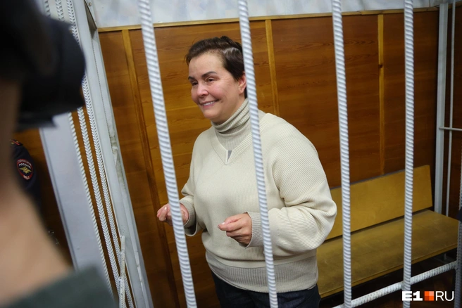 Татьяна Черных старалась не терять присутствия духа даже за решеткой | Источник: Владислав Лоншаков / E1.RU