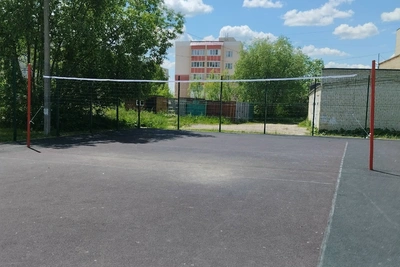 В сквере «Южный» установили новую волейбольную сетку