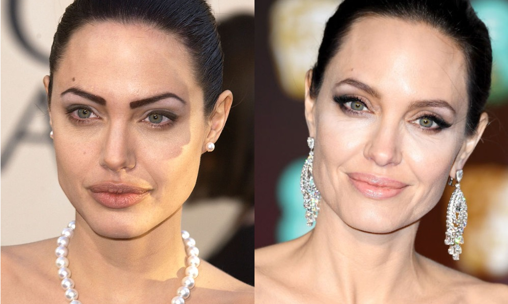Как брови меняют лицо фото до и после