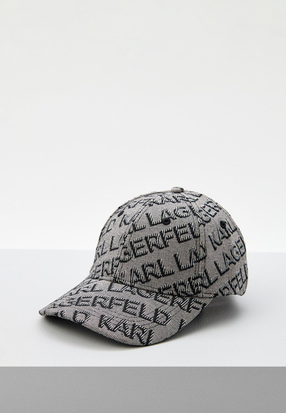 Бейсболка Karl Lagerfeld, цвет: серый, RTLACM794401 — купить в интернет-магазине Lamoda