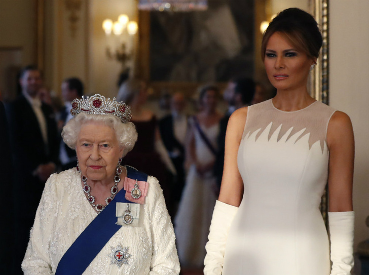 Американская королева: как и зачем Мелания Трамп копирует Елизавету
