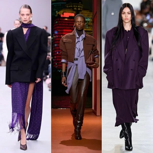 Royal purple — самый модный цвет осени 2025: как его носить