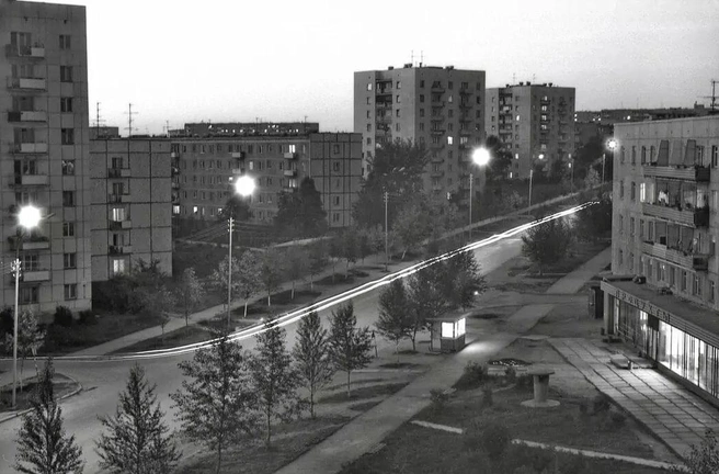 Вид на улицу Советскую, 1980 год | Источник: Николай Земляков