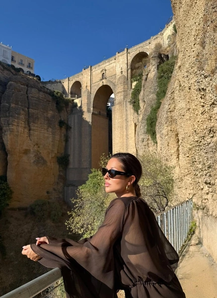 Осенью певица отдыхала в Испании