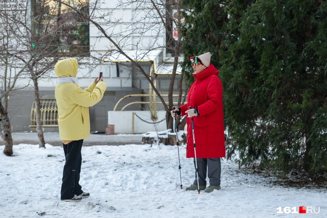 Редкие прохожие | Источник: Евгений Вдовин / 161.RU