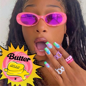 Megan Thee Stallion судилась со своим лейблом, чтобы выпустить ремикс «Butter» с BTS? 😱