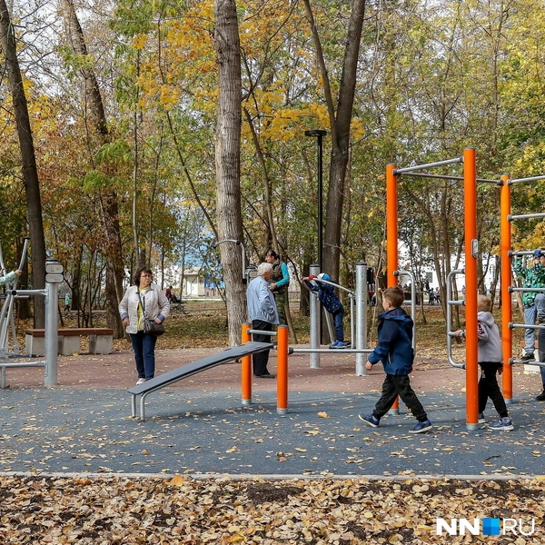 В 2020 году парк получил новую жизнь | Источник: Наталья Бурухина / NN.RU