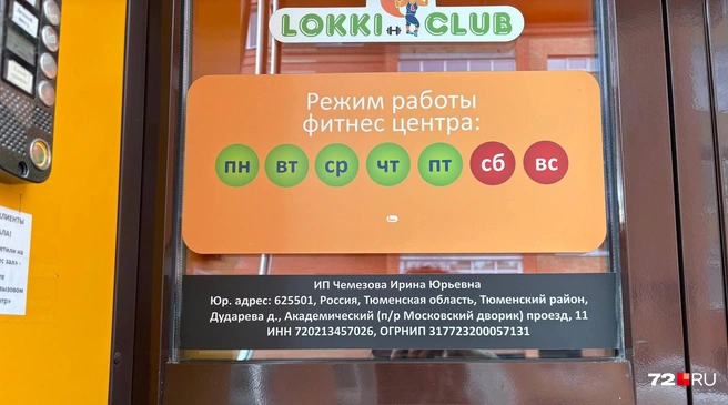 Согласно открытым данным, Lokki Club принадлежит Ирине Чемезовой | Источник: Мария Токмакова / 72.RU