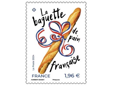 Во Франции выпустили марку с ароматом свежеиспеченного багета