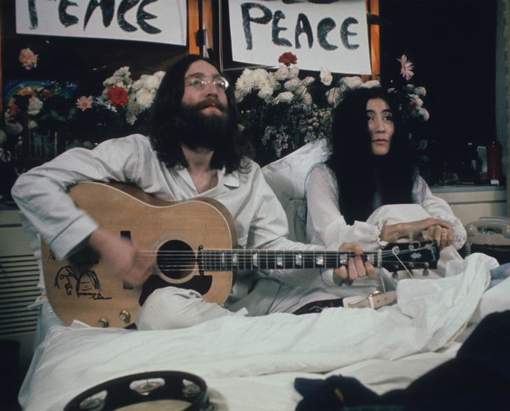«В постели за мир»: 50-летие акции Джона Леннона и Йоко Оно в отеле Fairmont (фото 0)