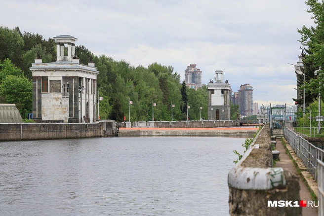 Можно дойти и посмотреть на шлюзы канала имени Москвы | Источник: Артем Устюжанин / MSK1.RU