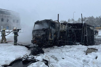 Gas tanker explosion sparks criminal probe in KhMAO