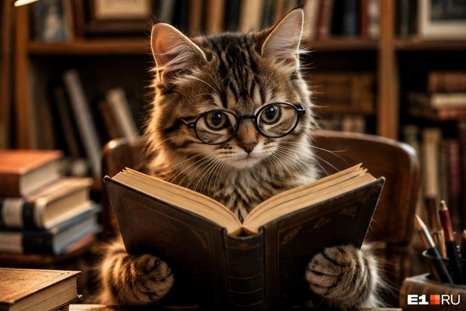 Ученого кота знаете? Стал таким после нашего теста на эрудицию | Источник: Полина Авдошина / Городские медиа