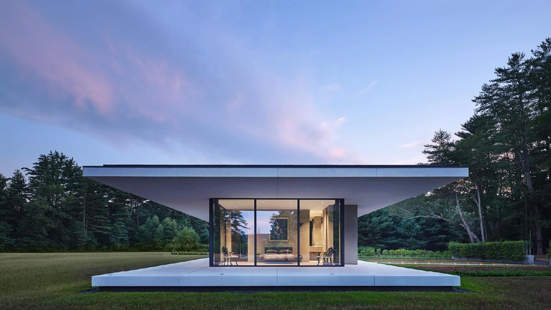 Стеклянный дом для коллекционеров в Англии | Источник: spechtarchitects.com