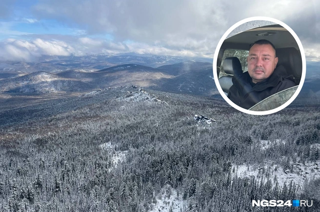 Волонтер был на поисках неделю | Источник: Алексей Тайганавт / NGS24.RU, Анатолий / личный архив