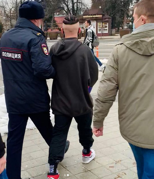 Даню Милохина задержала полиция