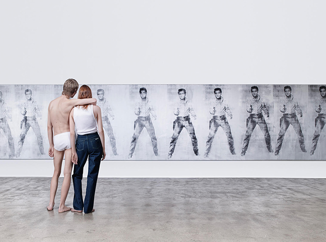 ... стало (рекламная кампания Calvin Klein образца 2017 года).