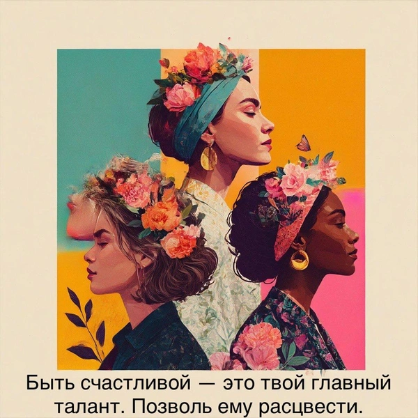 Вceмиpный дeнь жeнcкoгo cчacтья 2025 | Источник: Midjourney