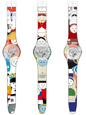 Как создать часы Swatch с собственным паттерном