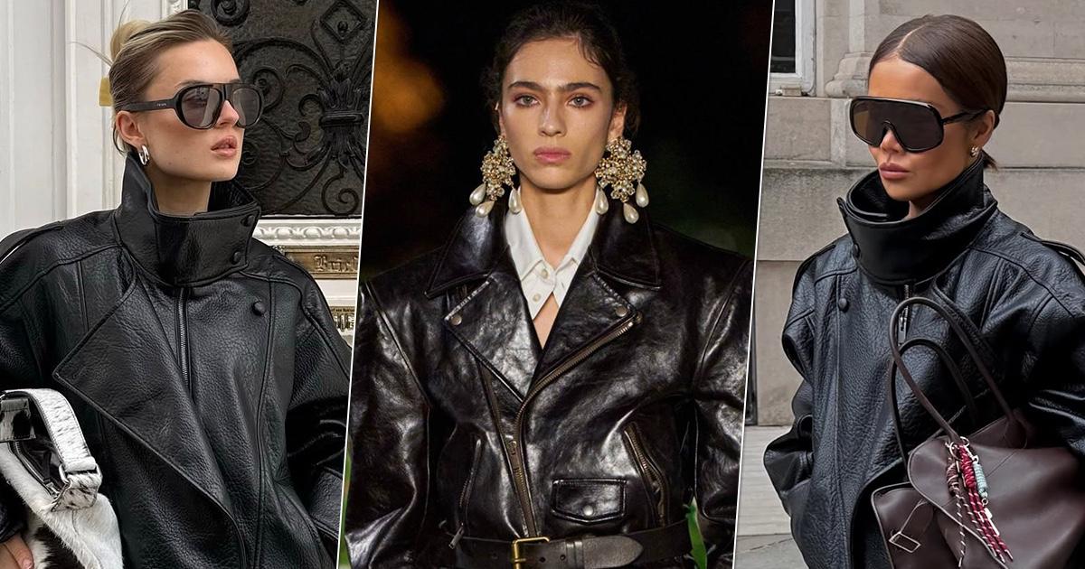 Как выбрать кожаную куртку, чтобы весной-2026 она смотрелась актуально