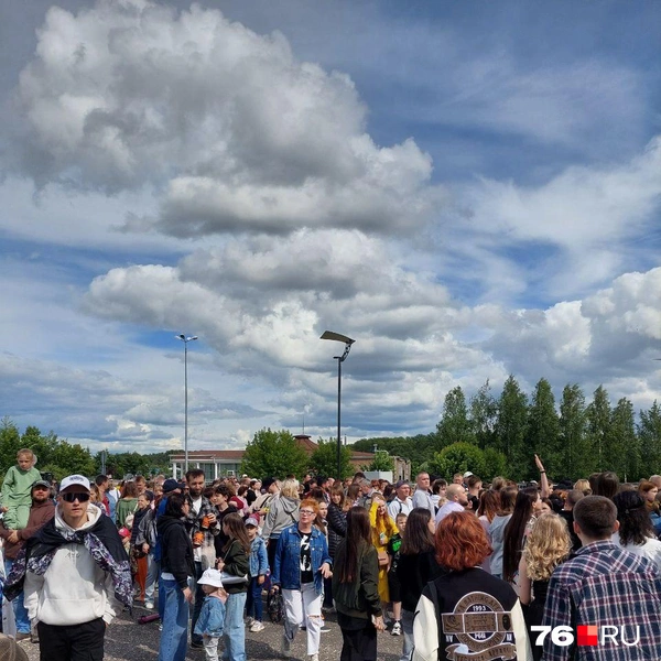 Ярославцы семьями пришли на мероприятие  | Источник: Варвара Киселёва / 76.RU