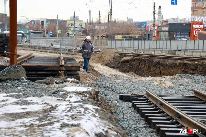 Новые пути почти построены, осталось соединить их со старыми | Источник: Михаил Шилкин