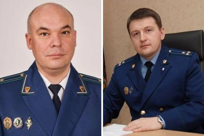 Александр Юровских (слева) и Вадим Чукреев  | Источник: прокуратура Свердловской области