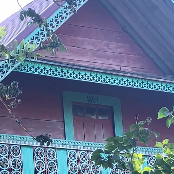 Деревянное зодчество Лампово | Источник: Маша Захарова 