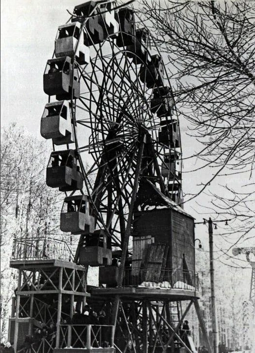 1961 год. Раньше аттракционов было гораздо меньше | Источник: Государственный архив Тульской области