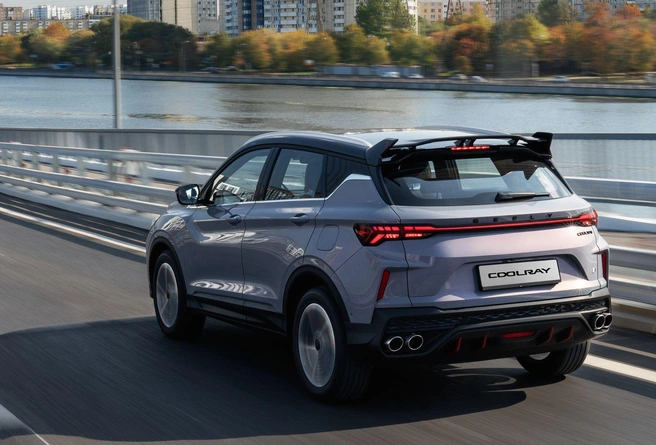 Coolray еще есть в наличии у дилеров, но только 2024 года выпуска | Источник: Geely-motors.com
