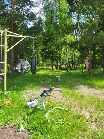 Часть участка Алексея не огорожена со стороны леса и через его территорию можно пройти вглубь | Источник: Алексей Комаров