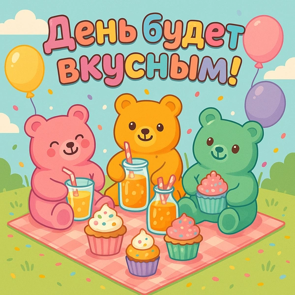 открытка хорошего дня, открытка хорошего дня добра, открытки хорошего утра и дня, бесплатные открытки хорошего дня, скачать открытку хорошего дня, красивая открытка доброе утро хорошего дня, открытки хорошего дня и отличного настроения, открытка хорошего  | Источник: theDay/DALL-E