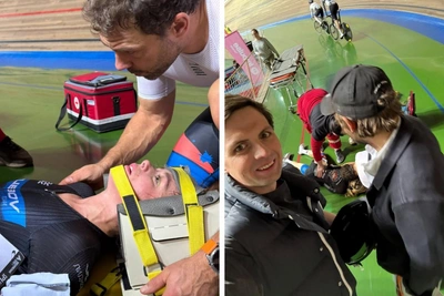 Велогонщица сломала позвоночник в Москве: ирония после падения