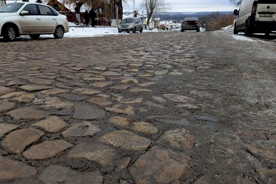 В Уфе временно разберут 200-летнюю булыжную мостовую