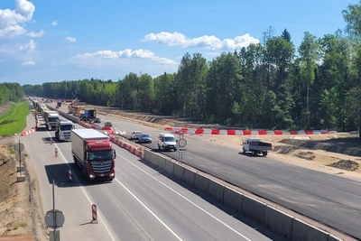 Реконструкция Южного полукольца завершена на 70%