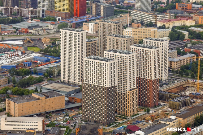 Современная архитектура большого города | Источник: Артем Устюжанин / MSK1.RU
