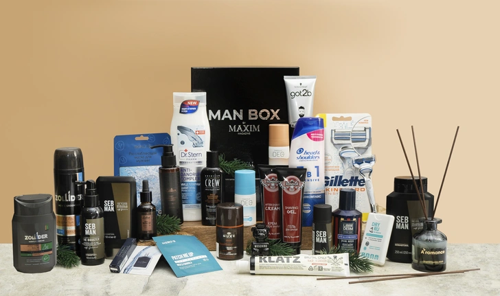 Распаковка: что внутри набора MAN BOX от MAXIM и Royal Samples