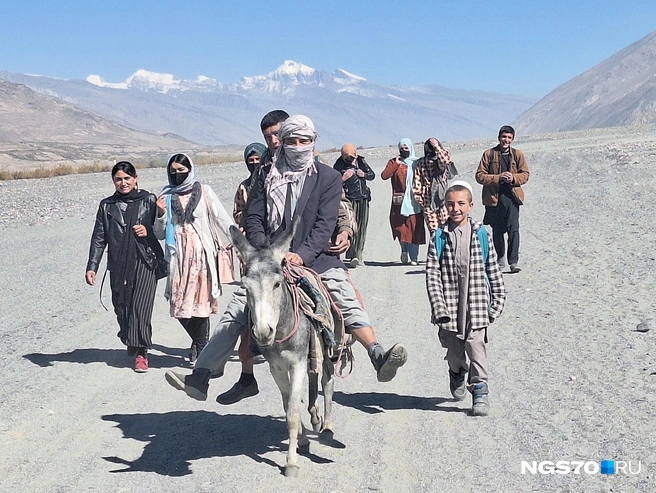 Местные охотно шли на контакт с путешественниками из другой страны | Источник: Егор Ковальчук