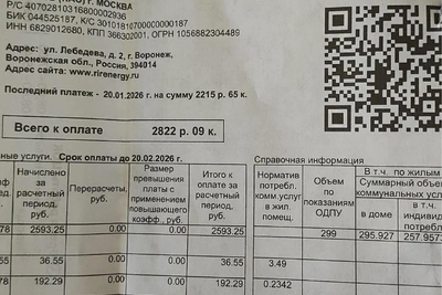 Воронежцы шокированы январскими платежами за отопление