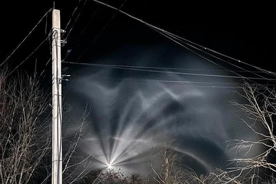 Космическая медуза: купол света над Ярославской областью