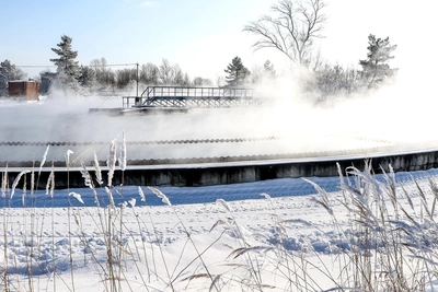 Dome collapses at Nizhny Novgorod aeration station