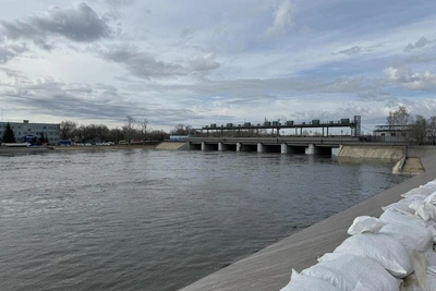 Тобол в Кургане вырос на 40 см, в селе уровень превысил 3 метра