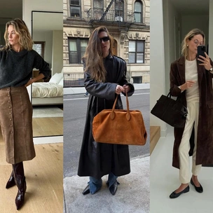 Как носить замшу в зимнем сезоне — 5 самых выигрышных сочетаний