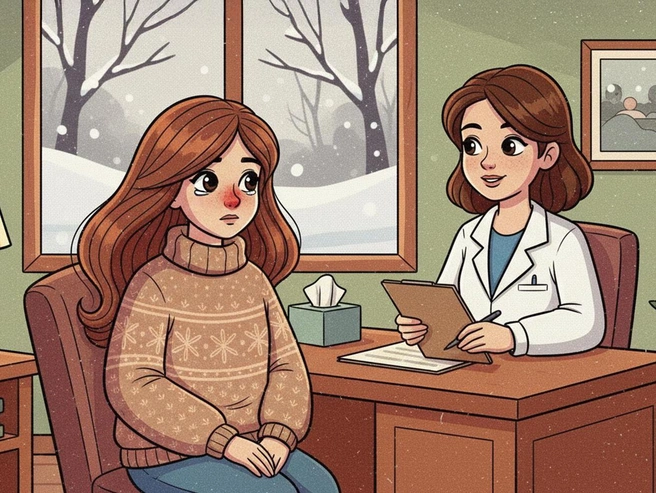 Прогулки без шапки на холоде часто заканчиваются визитами к врачам. | Источник: Евгения Бикунова / Городские медиа