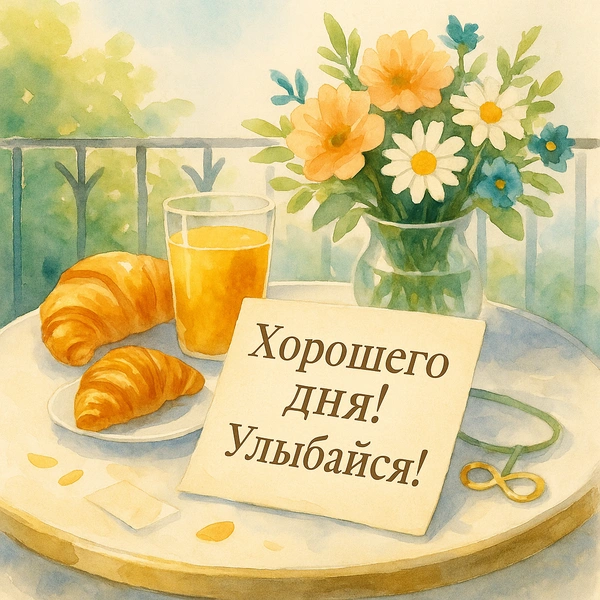 открытка хорошего дня, открытка хорошего дня добра, открытки хорошего утра и дня, бесплатные открытки хорошего дня, скачать открытку хорошего дня, красивая открытка доброе утро хорошего дня, открытки хорошего дня и отличного настроения, открытка хорошего  | Источник: theDay/DALL-E