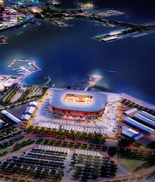 В Катаре построят футбольный стадион из грузовых контейнеров