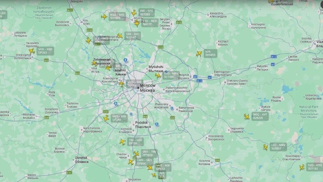 Источник: flightradar24.com